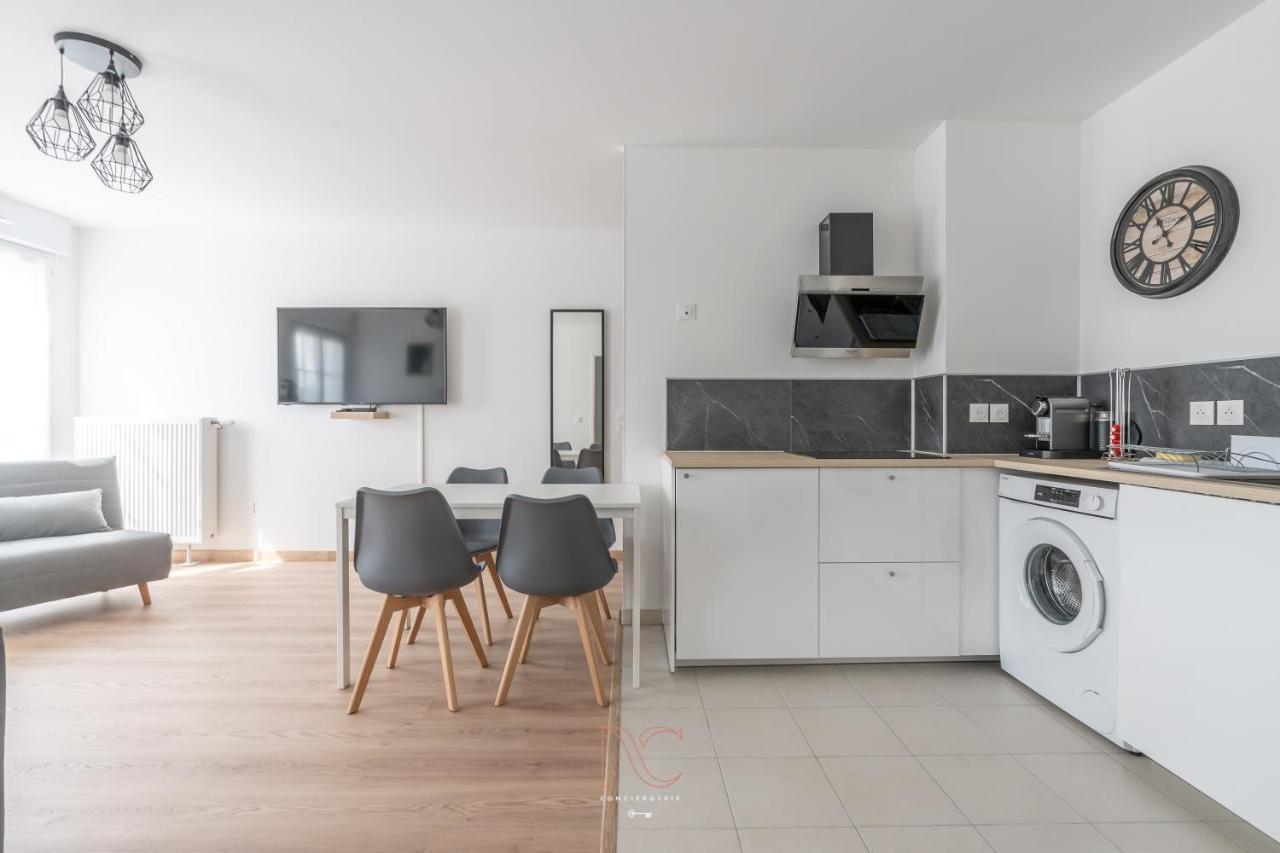 Appartement *Disneyland-Paris* 4Pers Wifi, Parking, Netflix à Serris Extérieur photo